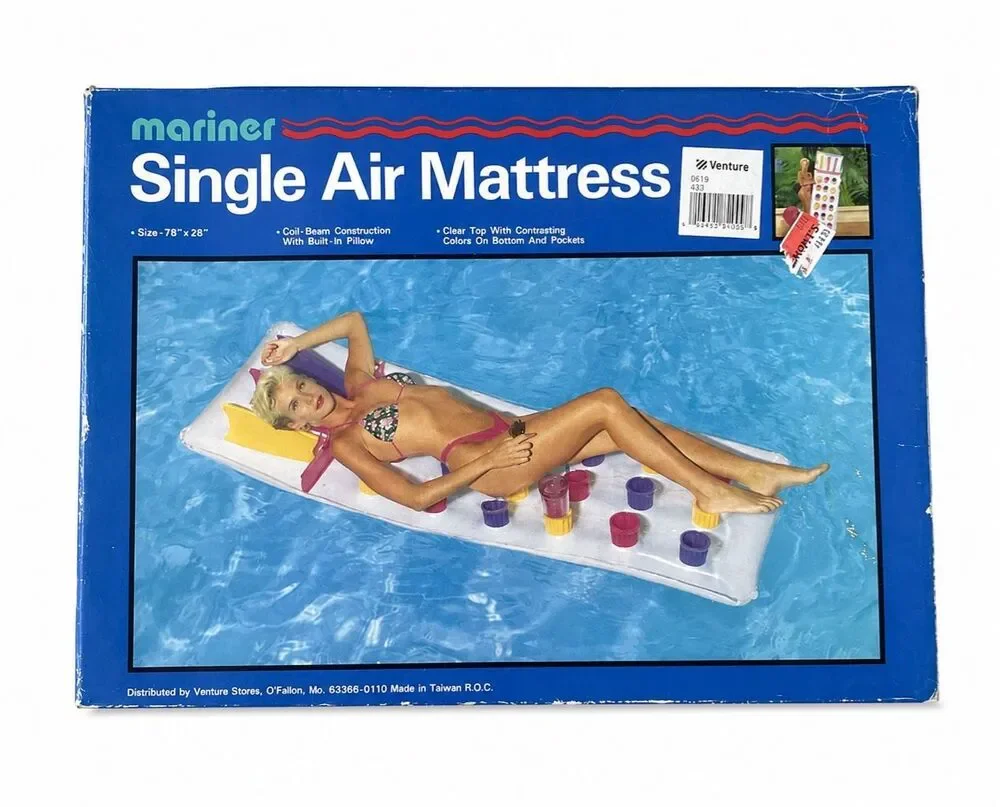MARINER AIR MATTRESS 18 POCKET POOL FLOAT 78